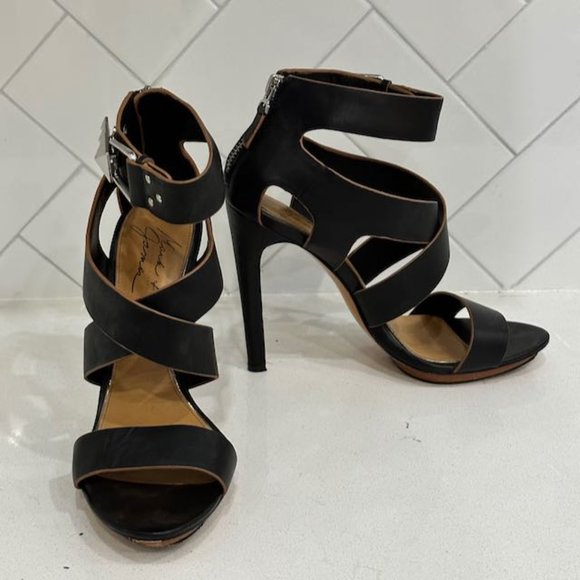 Mark + James by Badgley Mischka Black Heels - Picture 7 of 7